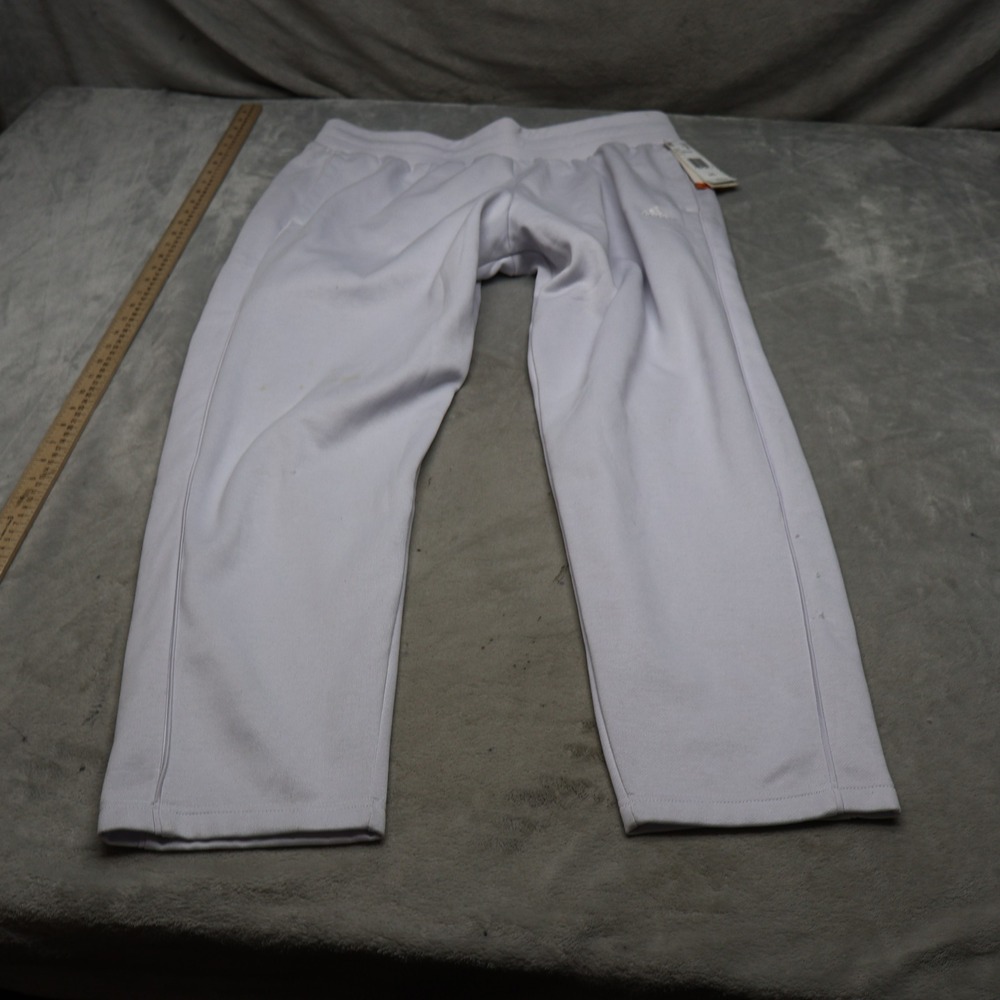 Adidas Track Pants Womens 2XL Grey Taper Athletic Training Comfortable 38x30 NWD